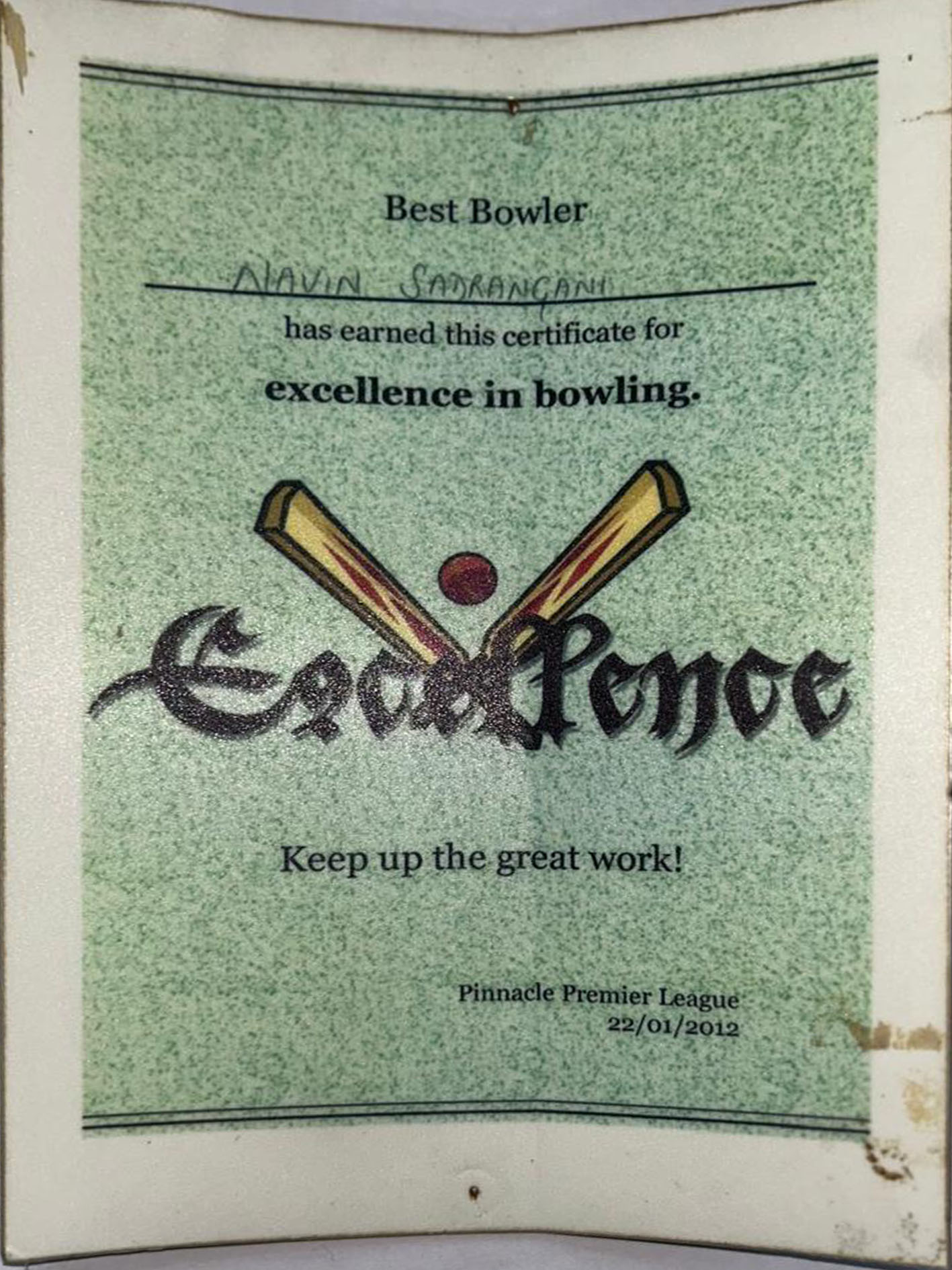 Excellence in Bowling