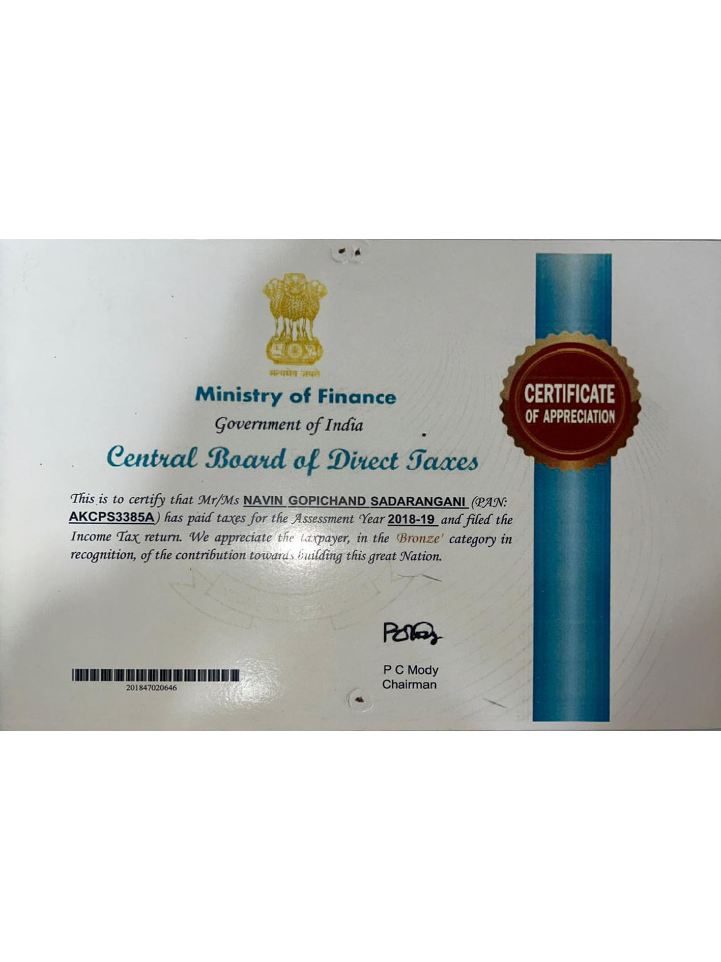 Central Board of Direct Taxes