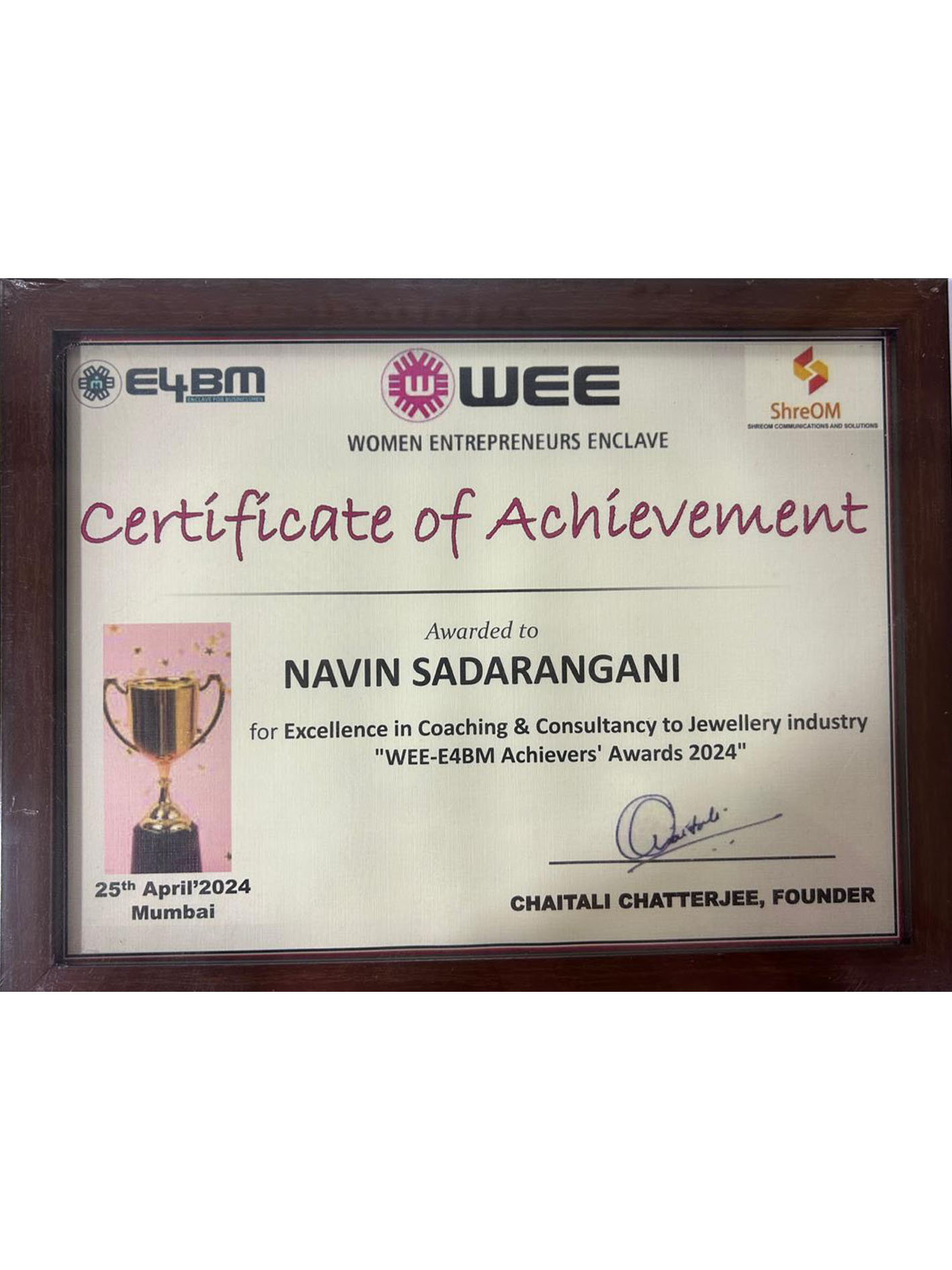 Excellence in Coaching & Consultancy