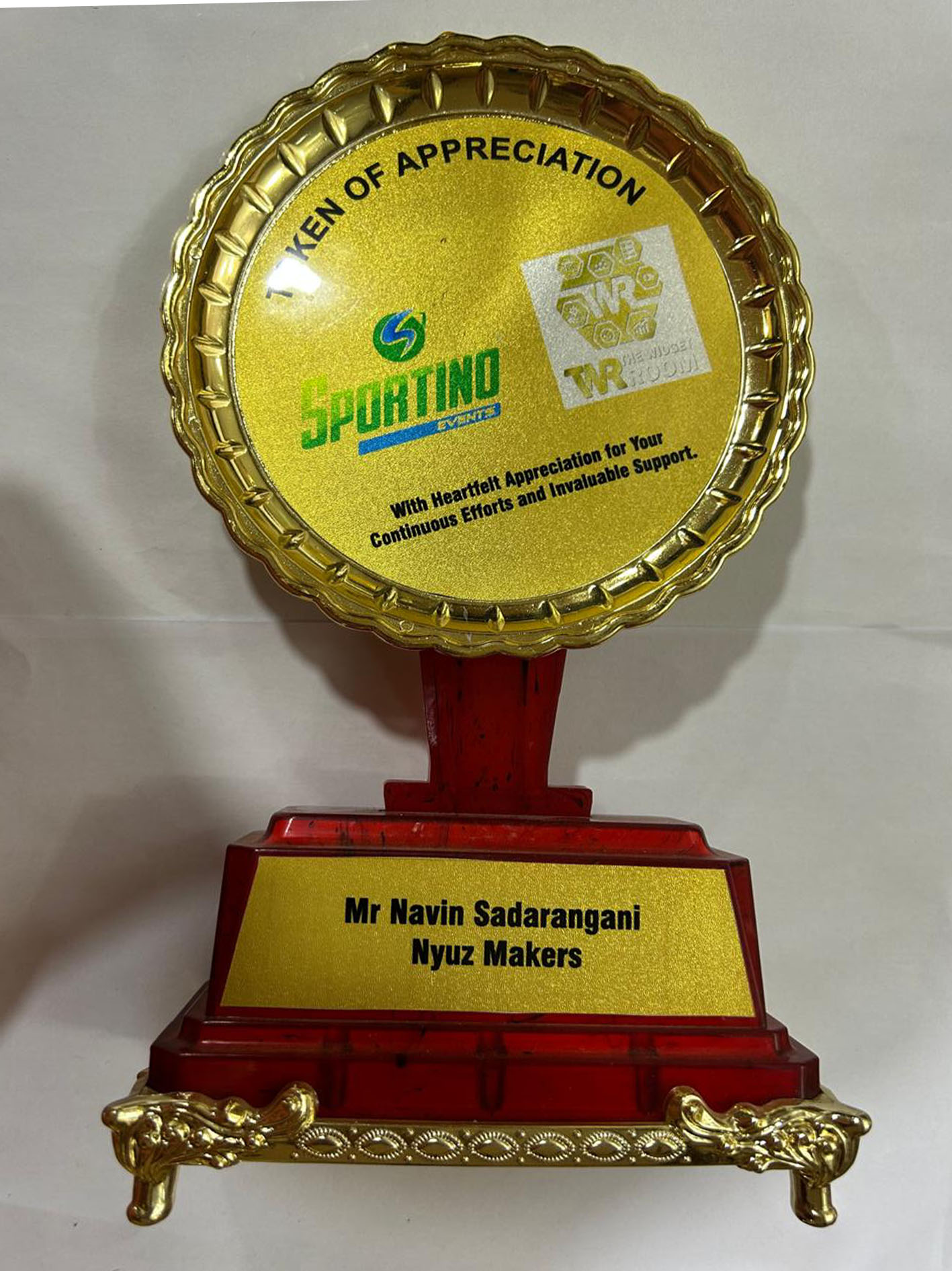 Token of Appreciation